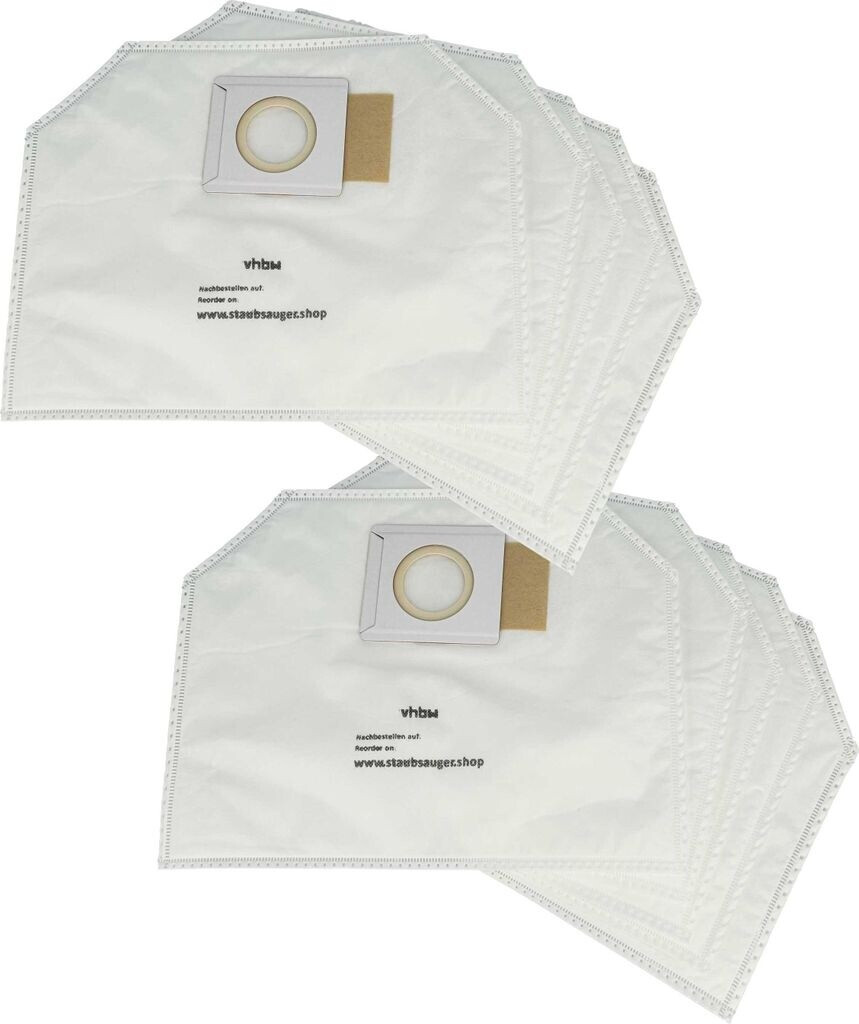 vhbw 10 Staubsaugerbeutel passend für Makita DVC260ZX, DVC260ZX4, DVC260ZX5, DVC260ZX8, DVC261, DVC