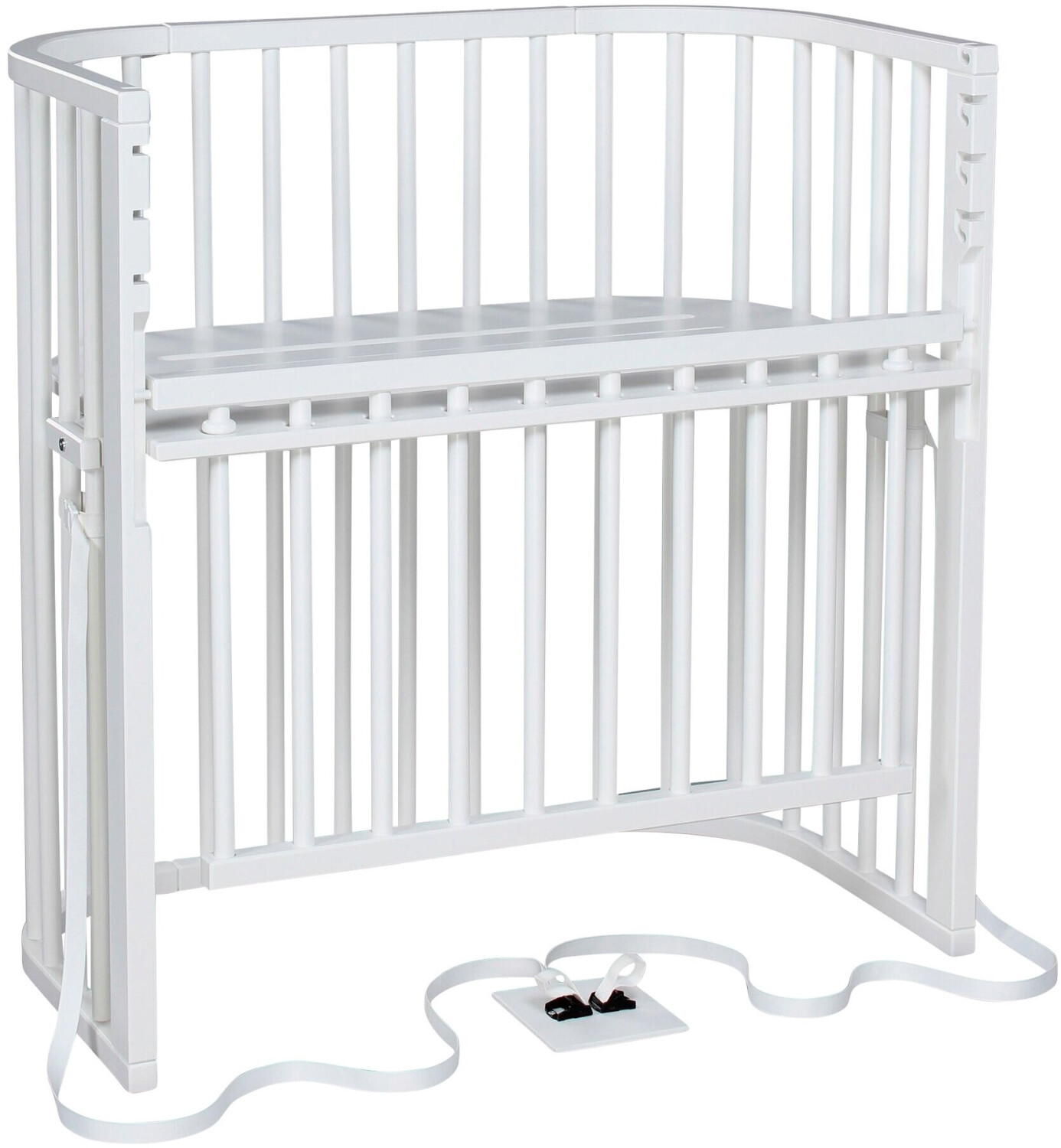 Babybay Boxspring Comfort Plus Baby Cot White