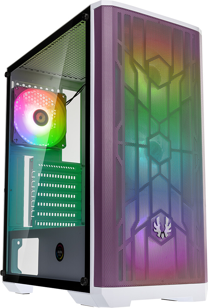 BitFenix Nova Mesh SE TG White Purple