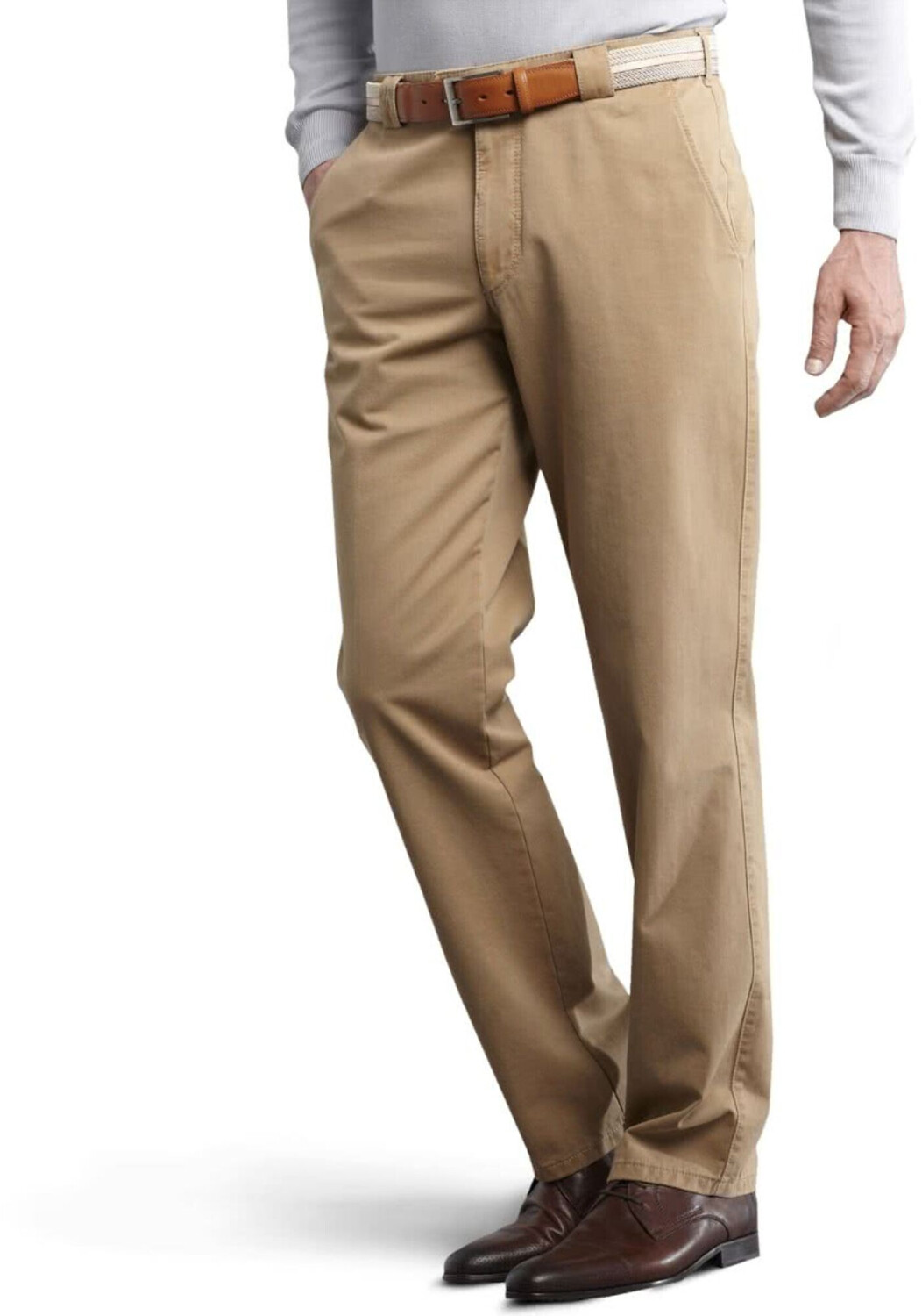 MEYER Roma Soft Cotton Chino camel