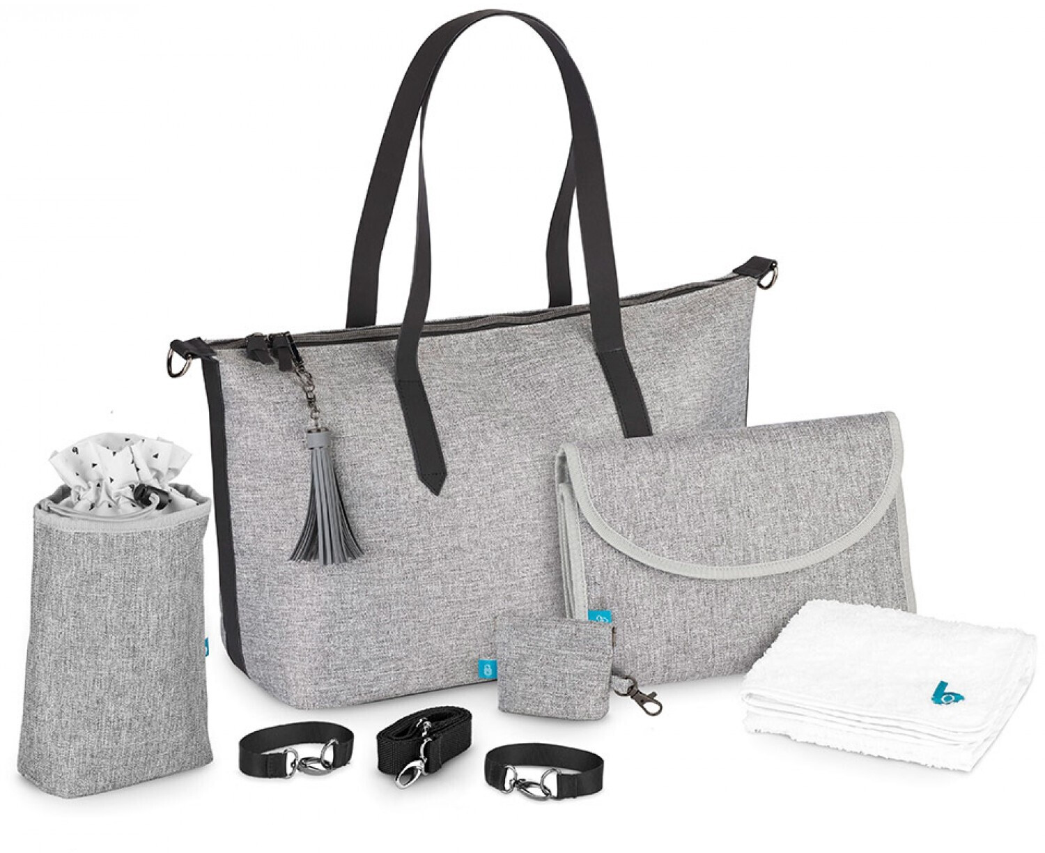 Babymoov Sac à langer Le Champs-Élysées gris