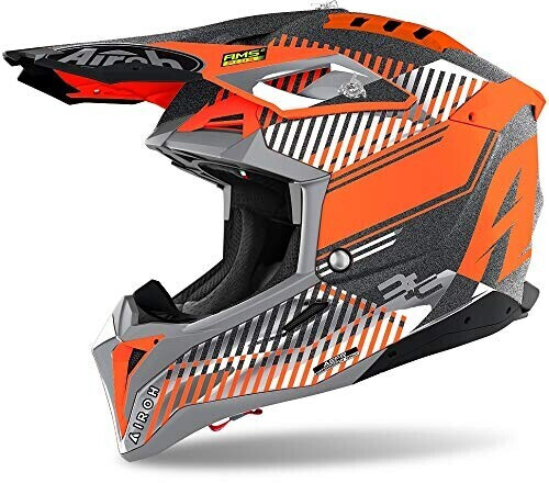 Airoh Aviator 3 Wave Orange Chroome