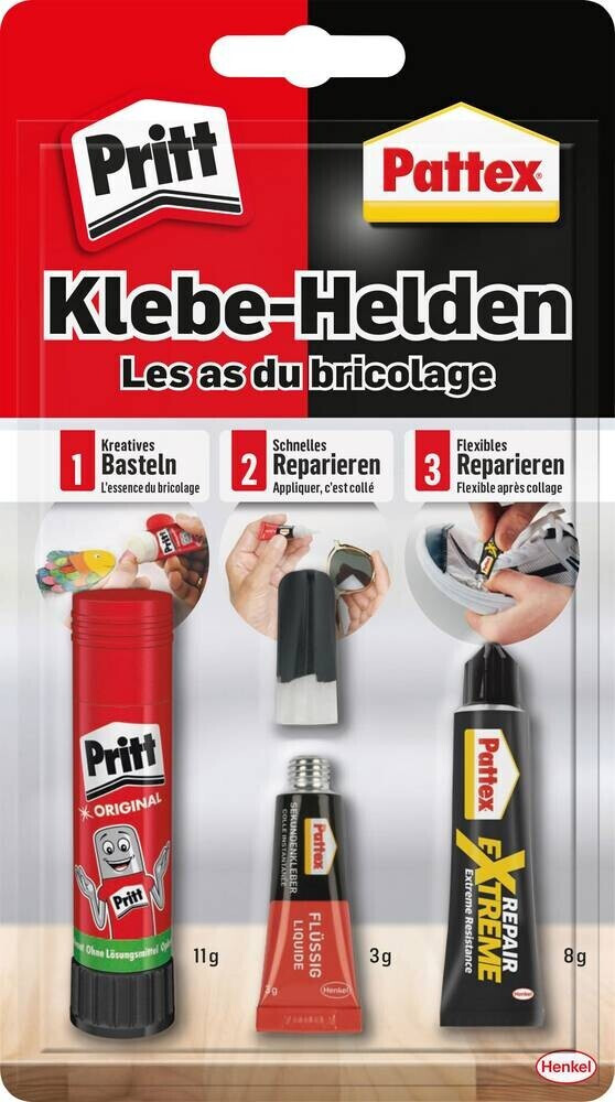 Pattex Pritt Klebe-Helden (PP3KH) ab 3,99 € | Preisvergleich bei