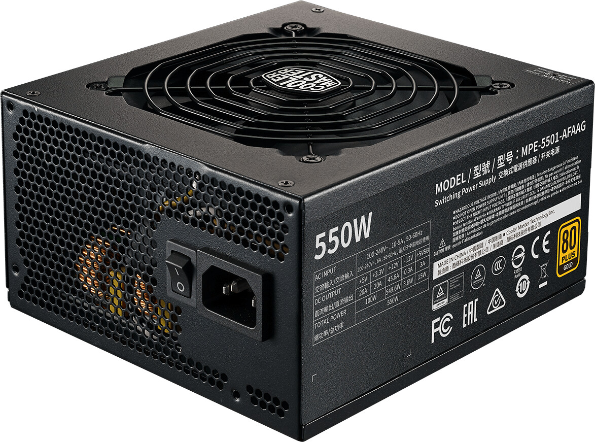 CoolerMaster MWE Gold V2 Full Modular 550W