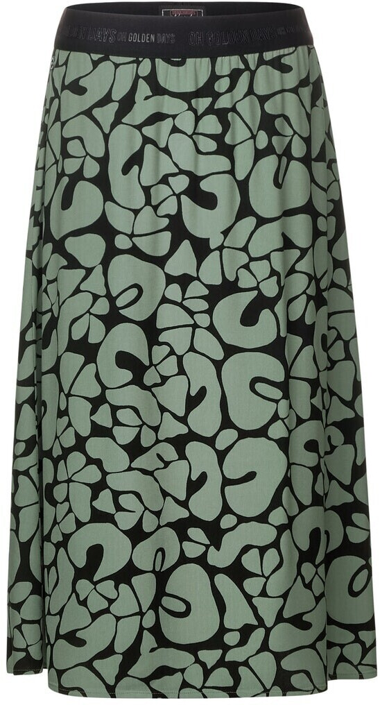 Street One Midi Skirt (A360728) rich celadon