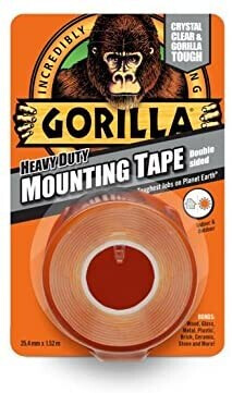 Buy Gorilla Glue 2 X 1.5 m Heavy Duty Double Sided Mounting Tape