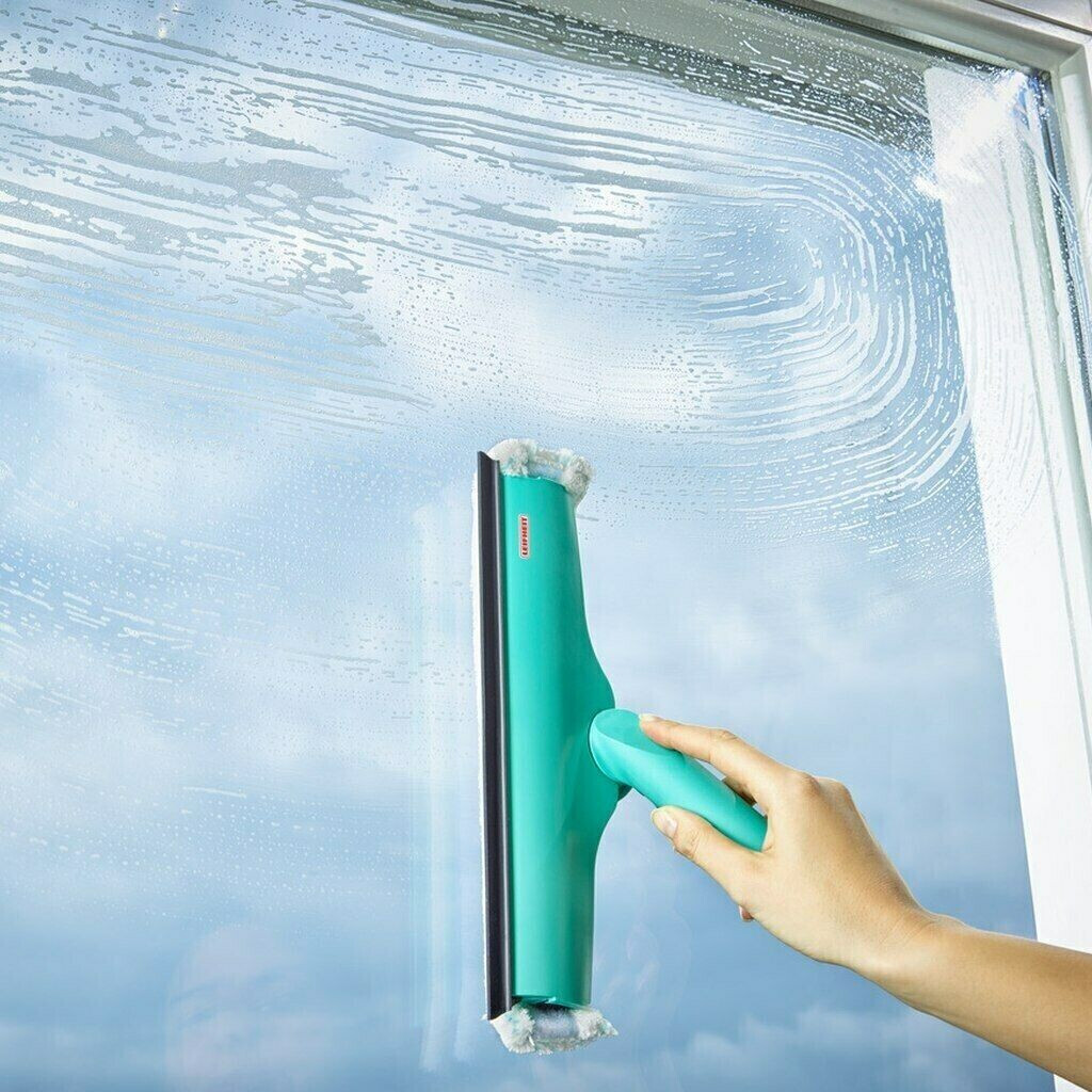 Fensterreiniger Teleskopstange 4,5m - 2-in-1 Reinigungswerkzeug Mit Rakel