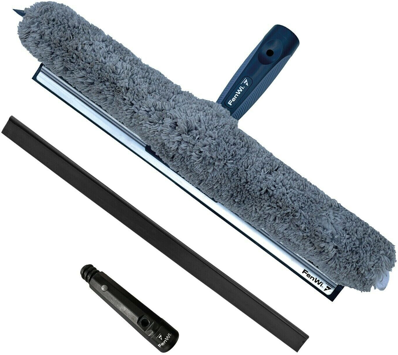 FenWi Kombi FensterWischer 35/40cm zum Fensterputzen mit