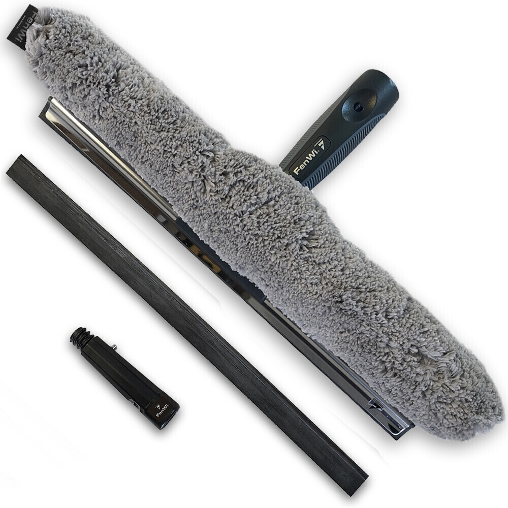 FenWi Kombi FensterWischer 35/40cm zum Fensterputzen mit