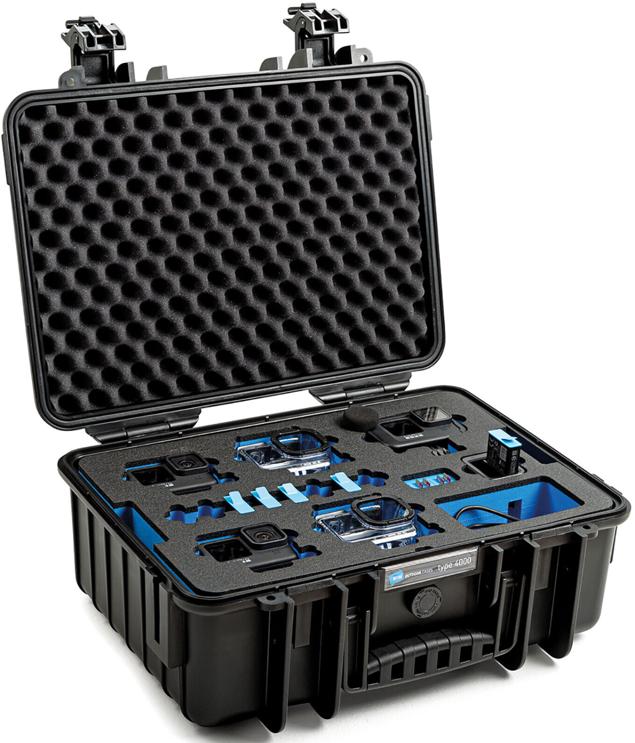 B&W Outdoor Case Type 4000 incl. GoPro Hero 9 Inlay Black