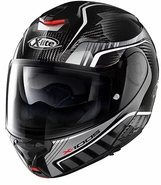 Photos - Motorcycle Helmet X-lite X-1005 Ultra Carbon Cheyenne N-Com 16 Carbon/Silver 