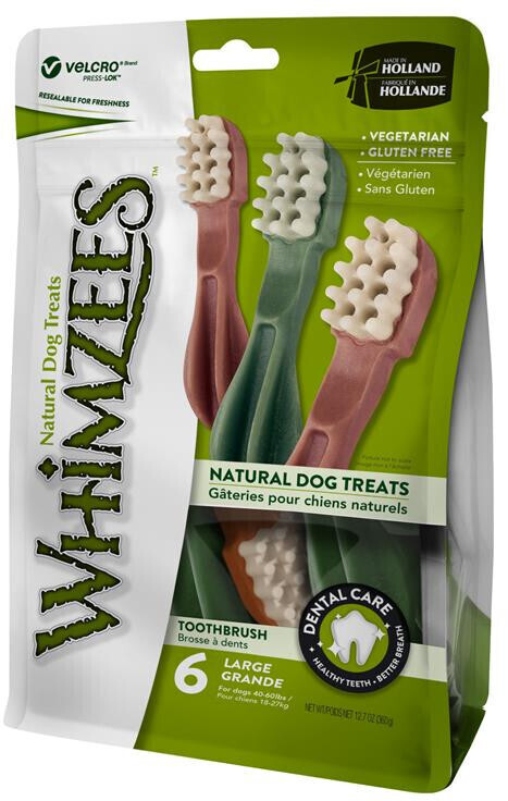Whimzees Brosse à dents L (6 pièces)
