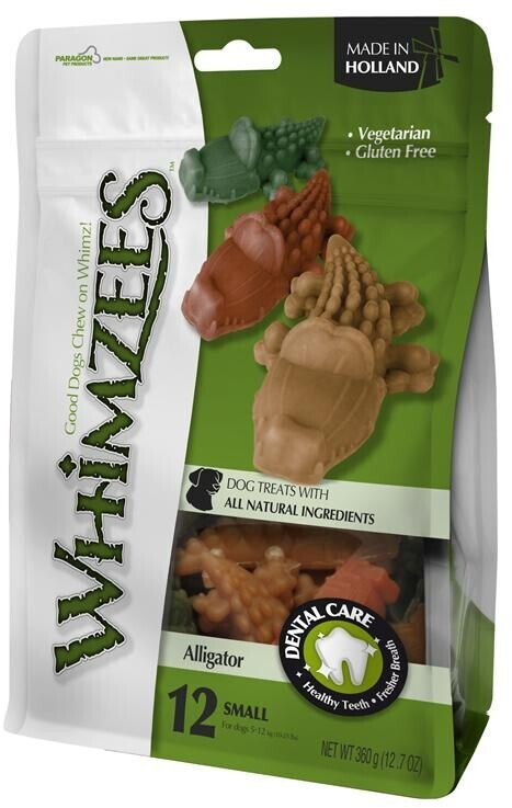 Whimzees Crocodile M 12 Pieces 360g