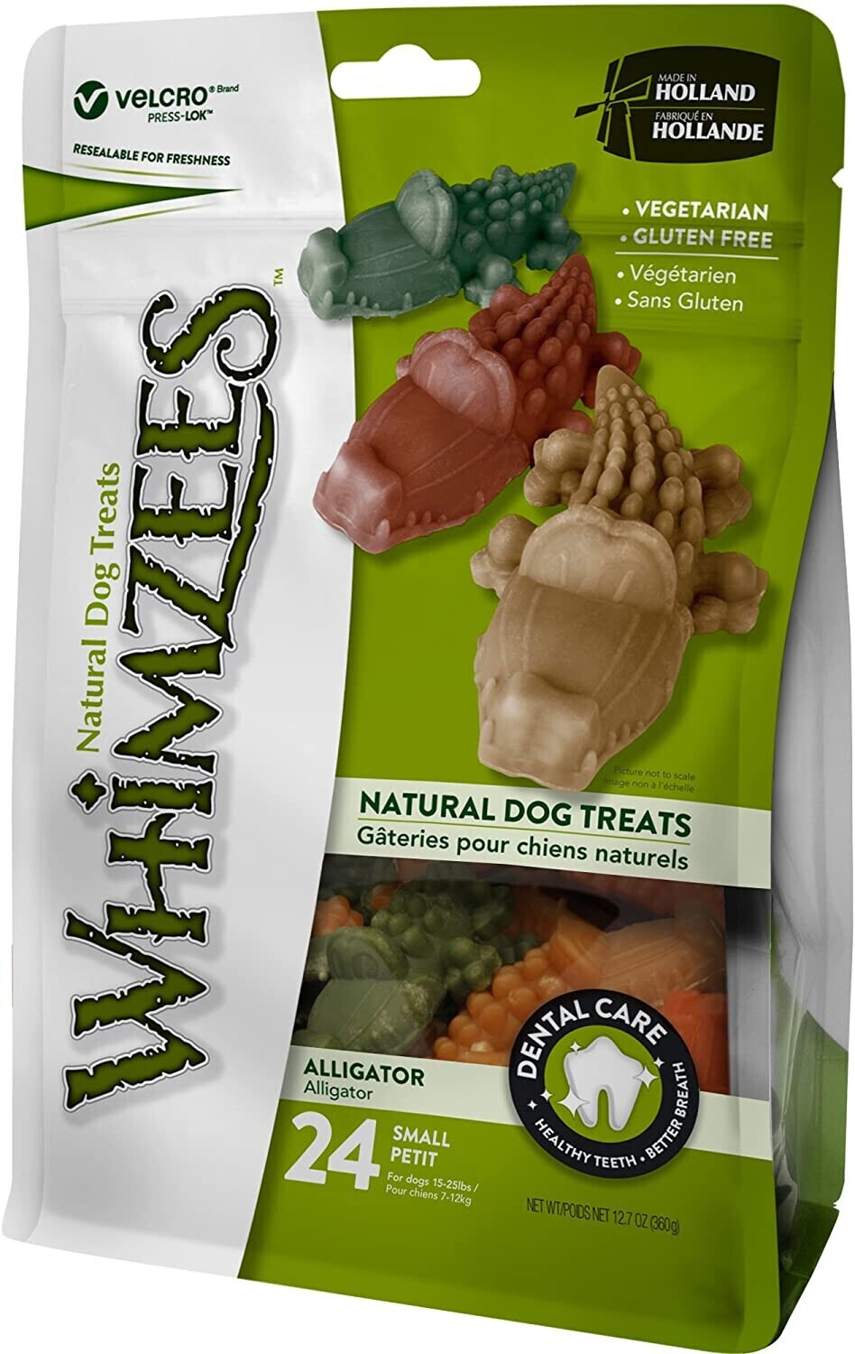 Whimzees Crocodile S 24 Pieces 15g