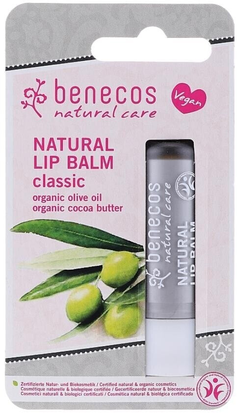 Benecos Baume à lèvres classic Natural (4,7 g)