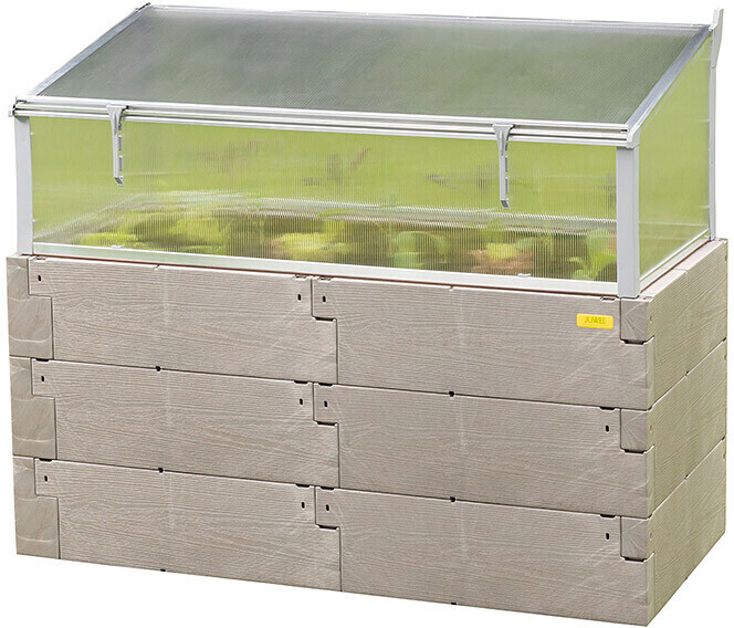 Juwel Raised bed Timber combination set gray
