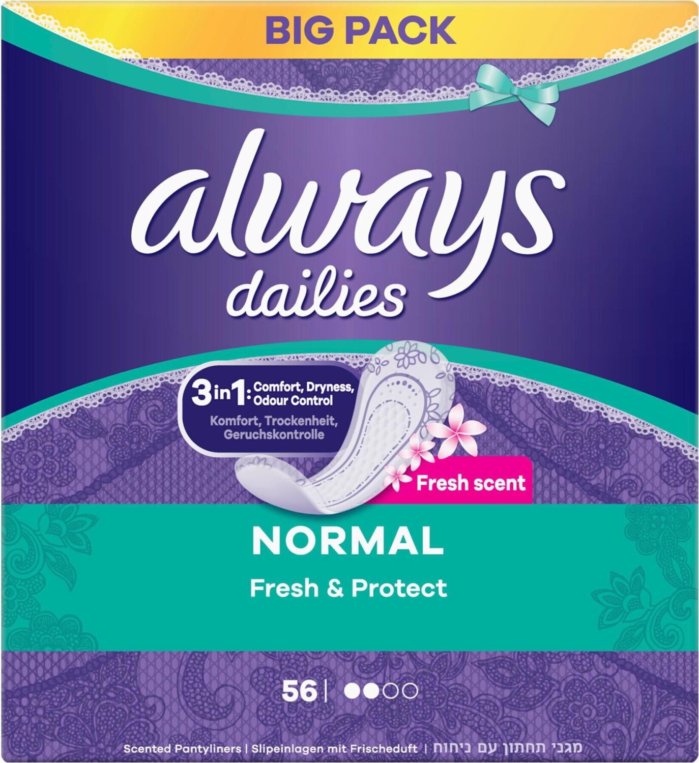 Always Dailies normal Fresh&Protect (48Stk.)