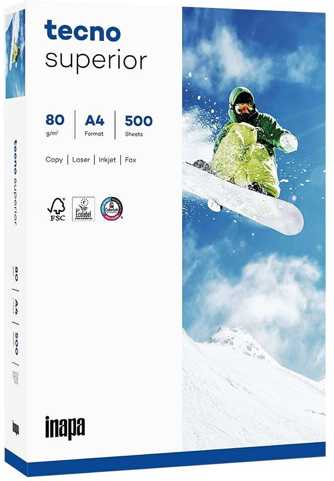 inapa techno superior A4 80g white