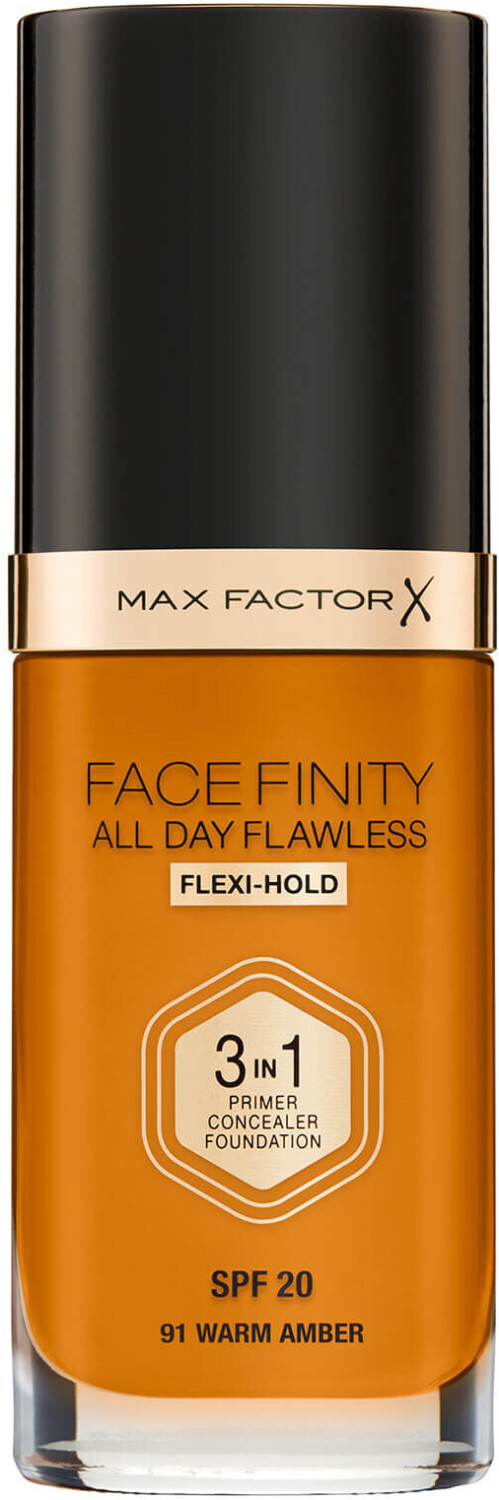 Photos - Foundation & Concealer Max Factor Flawless Facefinity All Day 3 in 1  Warm Amber (30ml)