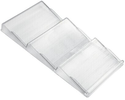 iDesign Spice rack for drawers Drawer insert with 3 levels, transparent