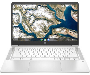 HP ChromeBook 14 (14a-na0305ng) 14 Zoll Celeron N4020 4GB RAM 64GB eMMC Chrome OS silber