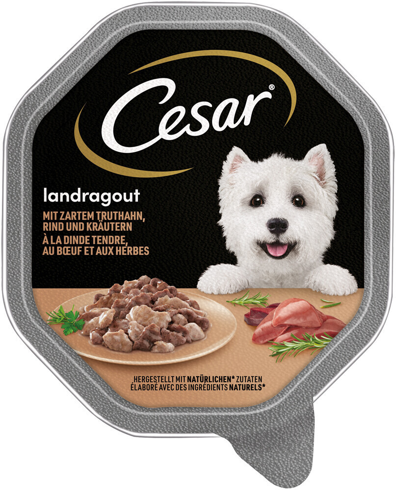 Cesar Mini Filets in Sauce Turkey & Lamb 150g
