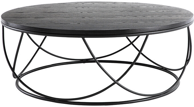 Miliboo Table basse Lace bois noir