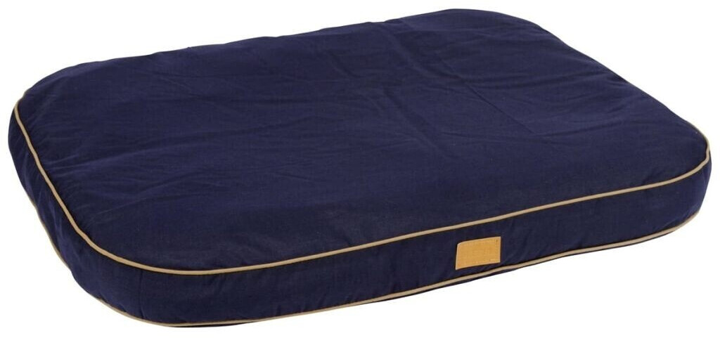 Kerbl Coussin Jerome bleu foncé/cognac