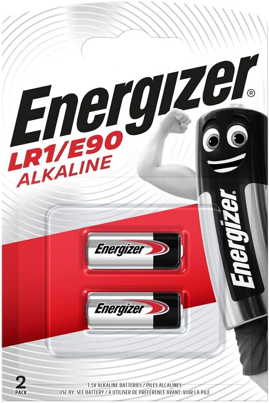 Energizer LR1/E90 Alkaline Battery (Pack of 2)