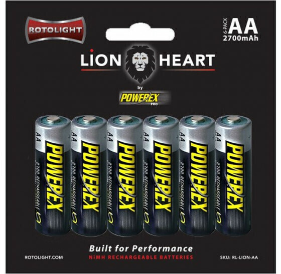 Rotolight AA Rechargeable 2700mAh 6-pack