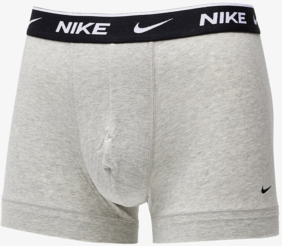 Nike 3 Pack Trunks white grey heather black KE1008 MP1 ab 27 49 Preisvergleich bei idealo
