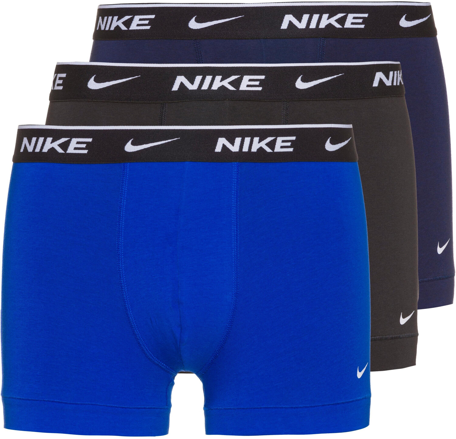 Nike 3-Pack Boxershorts obsidian game/royal black (KE1008-9J1)