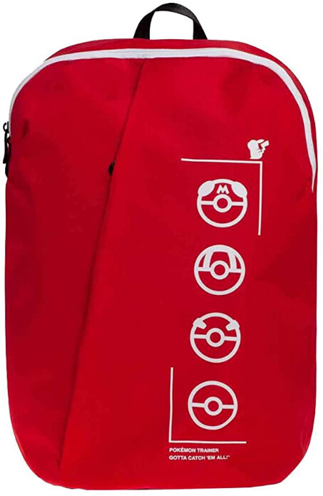 Pokémon Technical Backpack Trainer Unisex Red Black