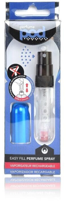 Perfume Pod easy fill perfume spray (5 ml) blue