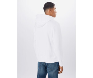 white hooded top