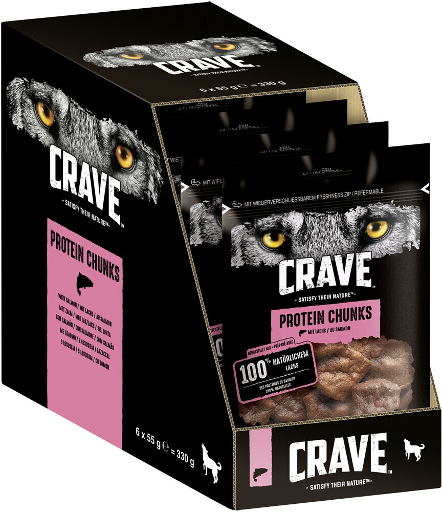 Crave Petfood Dog Protein Sachet with Salmon