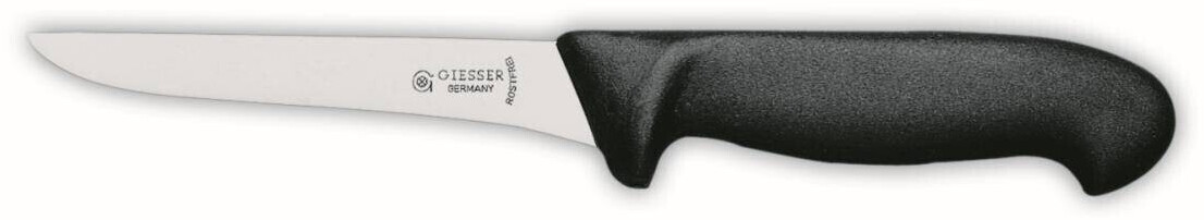 Giesser GIESSER Boning knife 3105/16 straight, with black handle