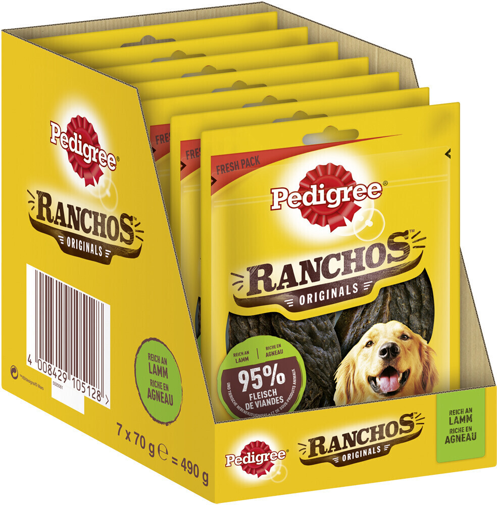 Pedigree RANCHOS Originals with lamb 7 x 70g