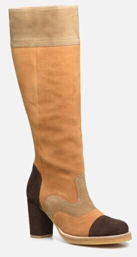 Kickers Revel dark brown/camel