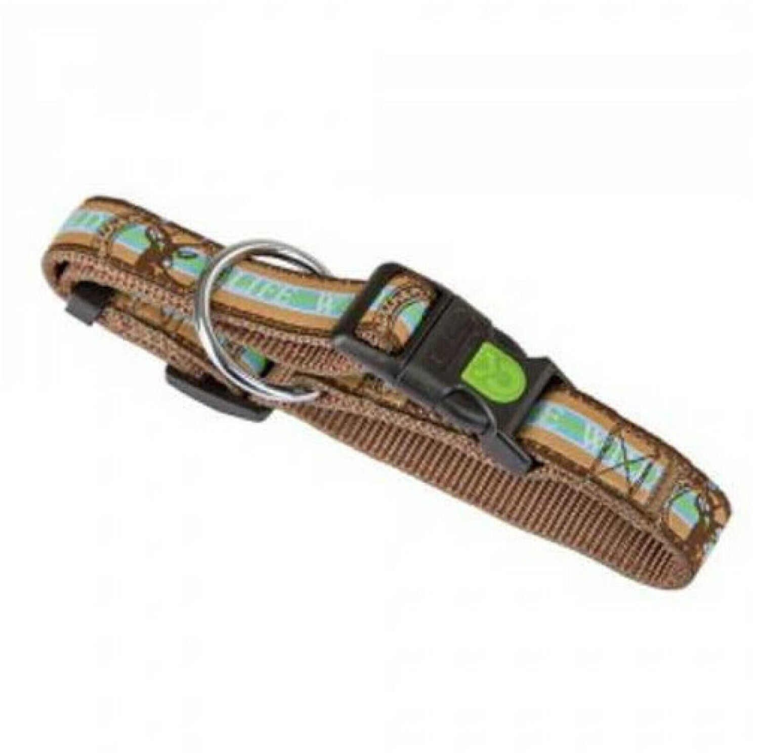 Kerbl Collier Wild Life marron/turquoise 30-45 cm (80262)