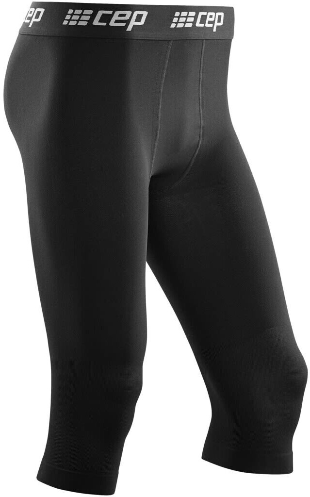 CEP Ski 3/4 Base Tights Men black
