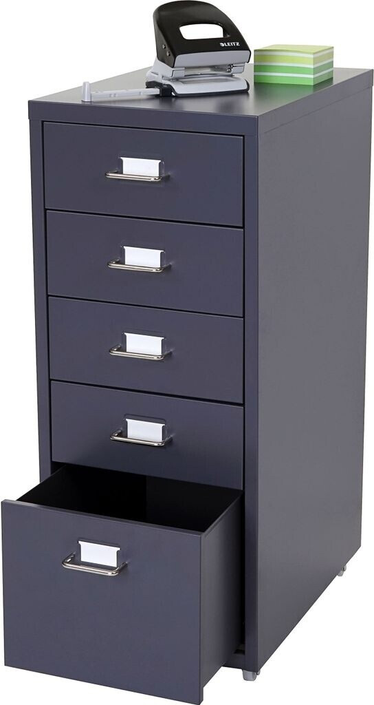 Mendler Boston T851 5 Drawers Dark Grey