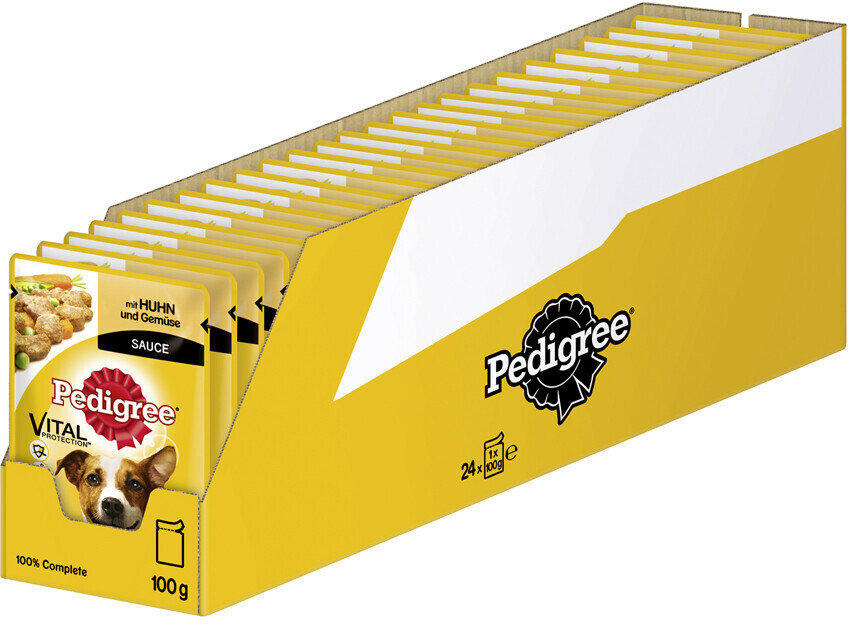 Pedigree Sachet chicken and vegetables in sauce 24x100g