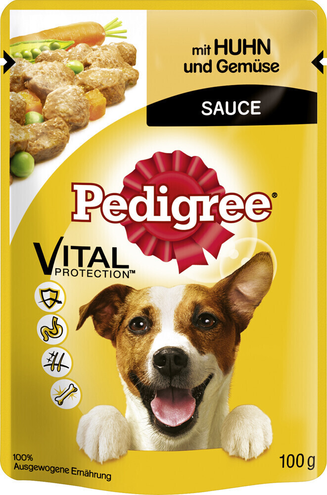 Pedigree Sachet chicken and vegetables in sauce