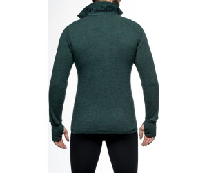 Veste Polaire Woolpower Full Zip 400 – Col Roulé épais – Zip Complet – Manches Avec Passants Pouces – Taille Longue