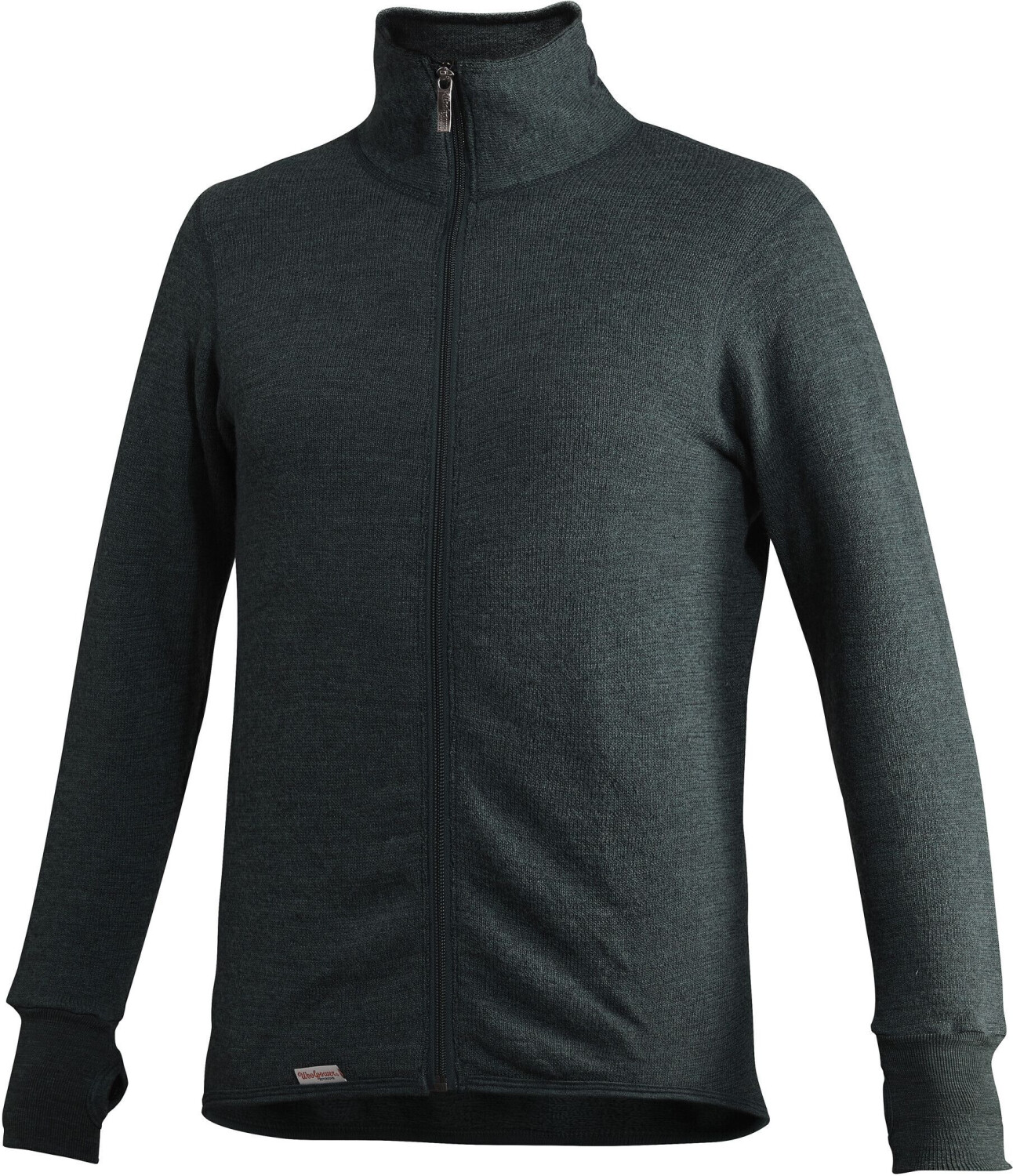 Woolpower Unisex Full Zip Jacket 400 forest green