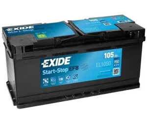 Exide EL1050 12V EFB 105Ah