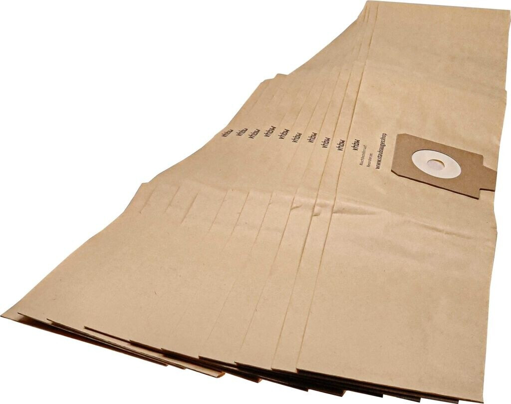vhbw 10 Papier Staubsaugerbeutel passend für Staubsauger Nilfisk / Alto GD
