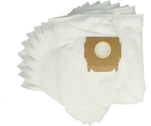 vhbw 10x Staubsaugerbeutel, Staubsaugertüten Micro Vlies für Staubsauger Moulinex AAP 8.03, ACL 25