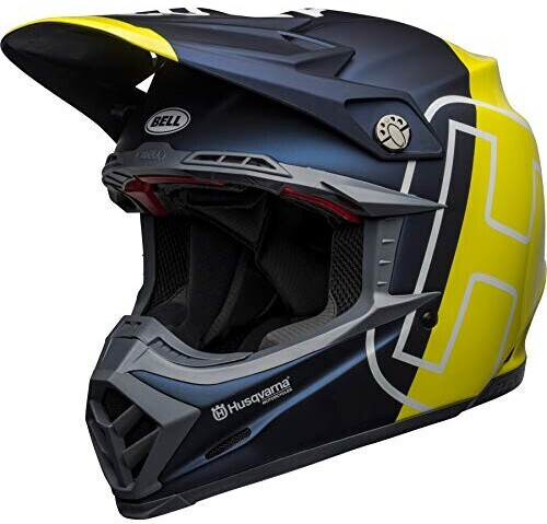 Bell Moto-9 Flex Husqvarna Gotland Matt Yellow/Blue